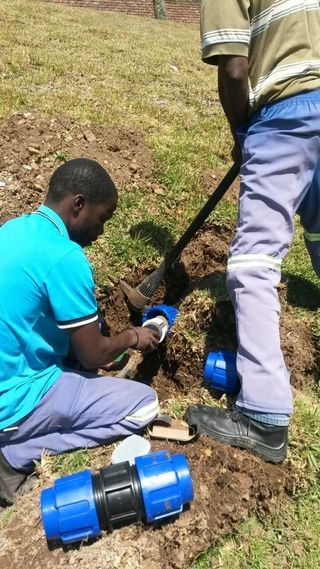 irrigation installation