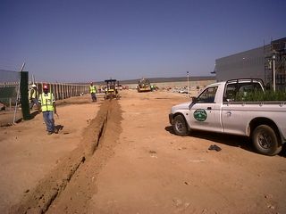 irrigation trenching dcd mining and energy facility