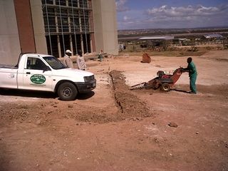 irrigation trenching nmmu