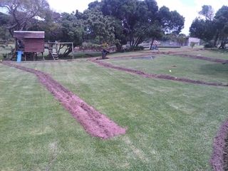 irrigation trenching spraylines